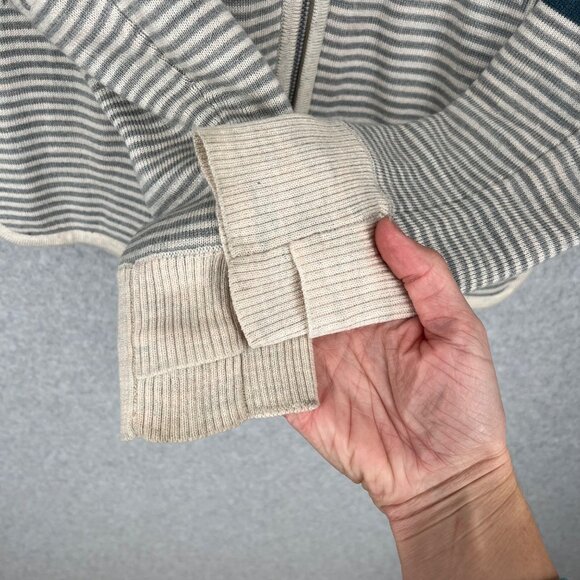 Smartwool Women's Cardigan - Cream and Teal - Picture 7 of 14